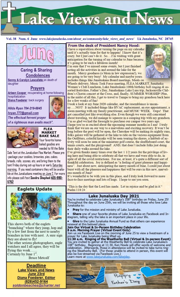 Lake Views & News Lake Junaluska Assembly Public Works